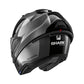 Casco moto Shark Modular EVO-ES Negro - URA Moto