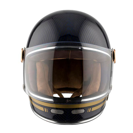 Casco Moto Integral BY City Roadster Carbon Blue - URA Moto