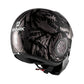 Casco moto Shark Jet Street-Drak Negro/Plata Mate - URA Moto