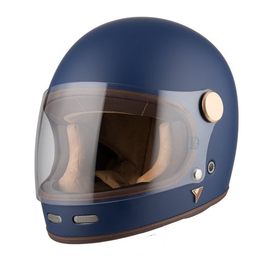Casco Moto Integral BY City Roadster Blue - URA Moto