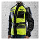 Chaqueta Moto Piel Holy Freedom Quattro Vision Neglor/Fluor - URA Moto