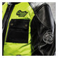 Chaqueta Moto Piel Holy Freedom Quattro Vision Neglor/Fluor - URA Moto