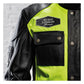 Chaqueta Moto Piel Holy Freedom Quattro Vision Neglor/Fluor - URA Moto