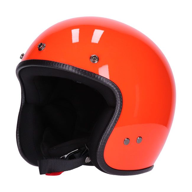 Casco moto Jet Roeg Oompa Orange - URA Moto
