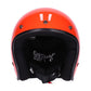Casco moto Jet Roeg Oompa Orange - URA Moto