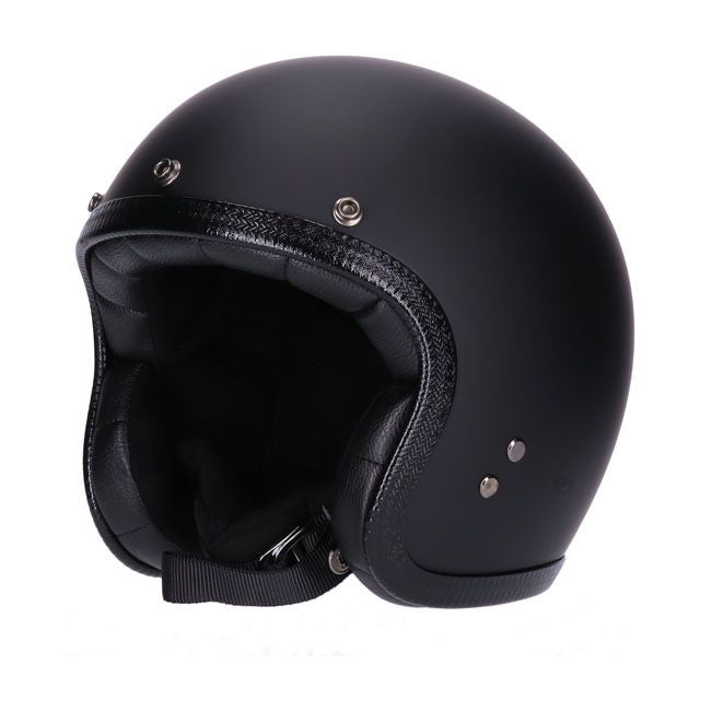 Casco moto Jet Roeg Jettson Matte Black - URA Moto