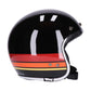 Casco moto Jet Roeg Jettson Gloss Black Orange - URA Moto