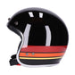 Casco moto Jet Roeg Jettson Gloss Black Orange - URA Moto