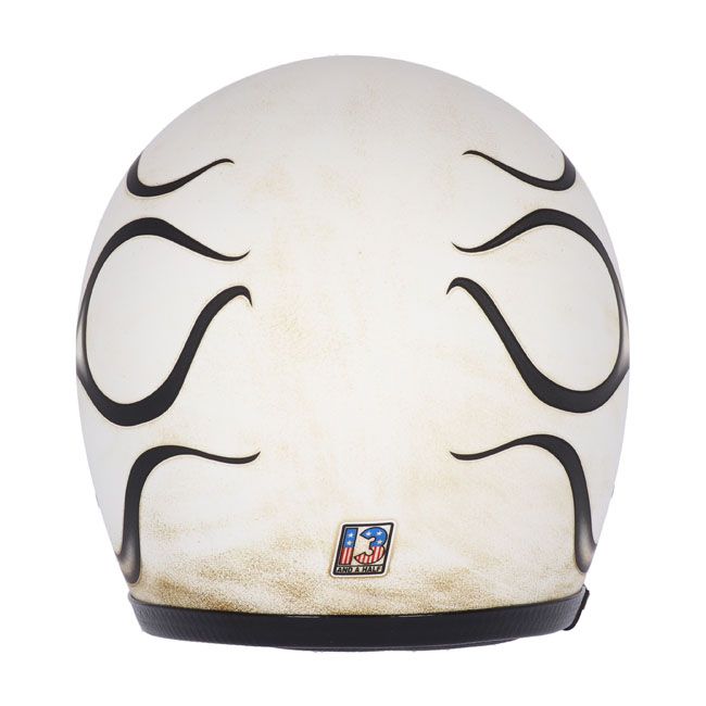 Casco moto Jet Roeg Jettson Matte Scratch White - URA Moto