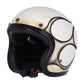 Casco moto Jet Roeg Jettson Matte Scratch White - URA Moto