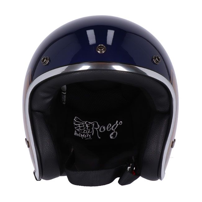 Casco moto Jet Roeg Jettson Metallic Blue - URA Moto