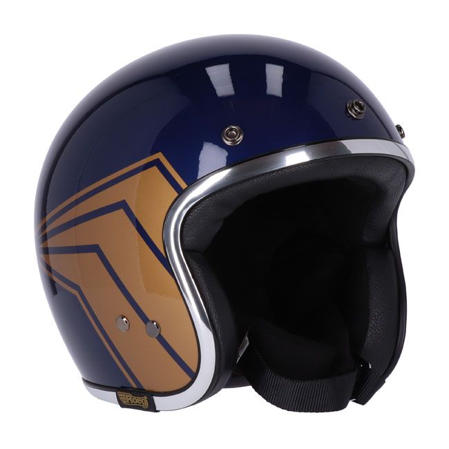 Casco moto Jet Roeg Jettson Metallic Blue - URA Moto