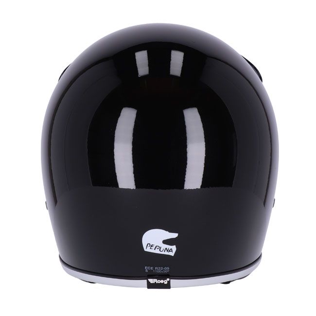 Casco moto Integral Roeg Peruna Midnight Metallic Black - URA Moto