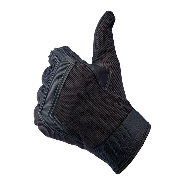 Guante Moto Biltwell Baja Negro - URA Moto