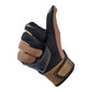 Guante Moto Biltwell Baja Chocolate/Negro - URA Moto