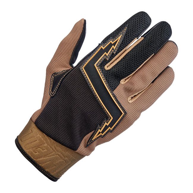 Guante Moto Biltwell Baja Chocolate/Negro - URA Moto