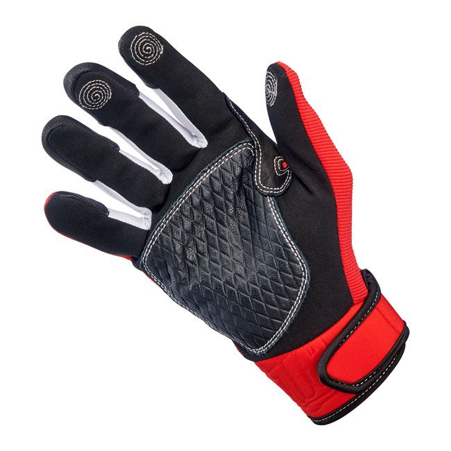 Guante Moto Biltwell Baja Rojo/Negro - URA Moto