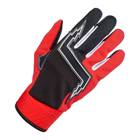 Guante Moto Biltwell Baja Rojo/Negro - URA Moto