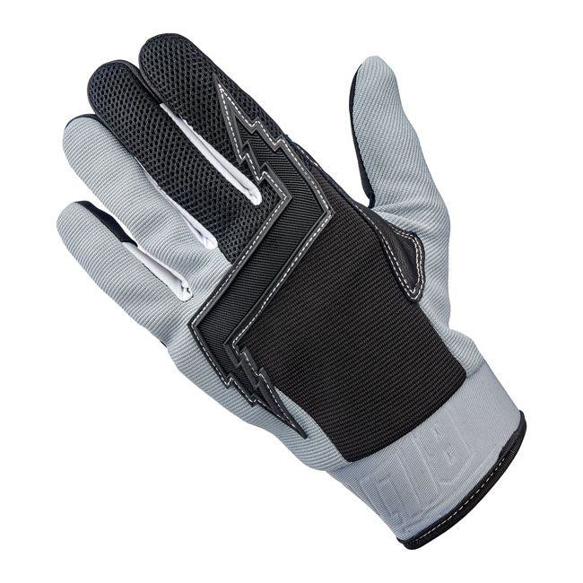 Guante Moto Biltwell Baja Gris/Negro - URA Moto