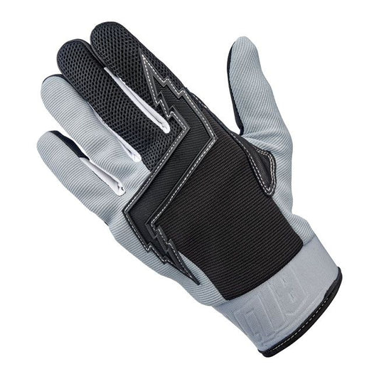 Guante Moto Biltwell Baja Gris/Negro - URA Moto