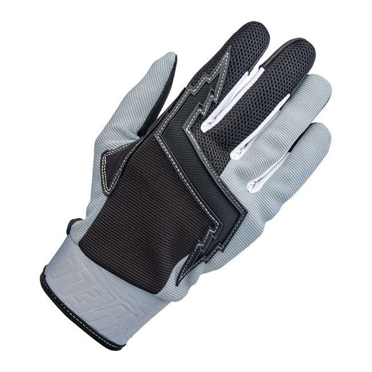 Guante Moto Biltwell Baja Gris/Negro - URA Moto