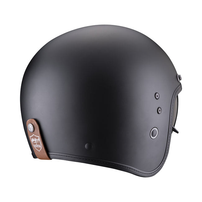 Casco Moto Scorpion Belfast Evo Luxe Negro Mate - URA Moto