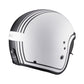 Casco Moto Scorpion Belfast Evo Retrol Mate Blanco/Gris - URA Moto