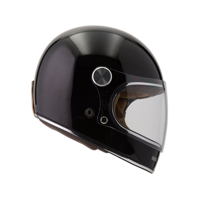 Casco Moto Integral BY City Roadster Black Shiny - URA Moto