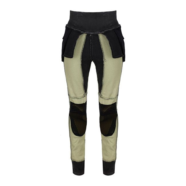 Pantalón Leggins Moto Melissa MotoGirl Gris Mujer - URA Moto