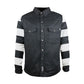 Camisa John Doe Motoshirt XTM© Prison Negro/Blanco - URA Moto