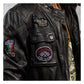 Chaqueta Moto Piel Holy Freedom Quattro Evo Negra - URA Moto