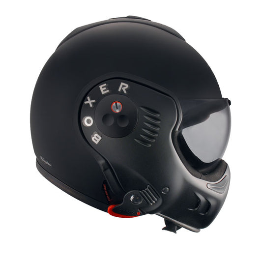 Casco moto Roof Modular Boxer V8 Negro Mate - URA Moto