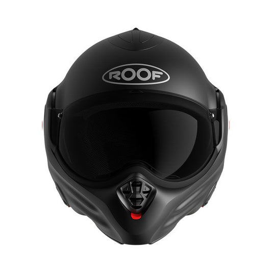Casco moto Roof Modular Desmo Negro Mate - URA Moto