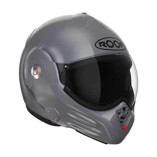 Casco moto Roof Modular Desmo Mate Gris Mate - URA Moto