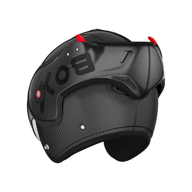 Casco moto Roof Modular Boxxer Carbon Granito - URA Moto