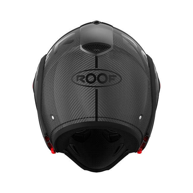 Casco moto Roof Modular Boxxer Carbon Granito - URA Moto