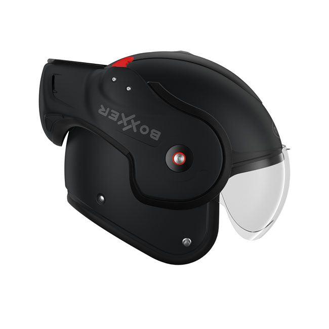 Casco moto Roof Modular Boxxer Negro Mate - URA Moto