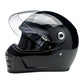 Casco Moto Integral Biltwell Lane Splitter Gloss Black - URA Moto