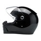 Casco Moto Integral Biltwell Lane Splitter Gloss Black - URA Moto
