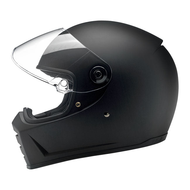 Casco Moto Integral Biltwell Lane Splitter Flat Black - URA Moto