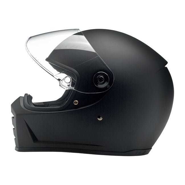 Casco Moto Integral Biltwell Lane Splitter Flat Black - URA Moto