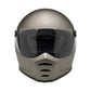 Casco Moto Integral Biltwell Lane Splitter Flat Titanium - URA Moto