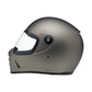 Casco Moto Integral Biltwell Lane Splitter Flat Titanium - URA Moto