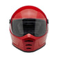 Casco Moto Integral Biltwell Lane Splitter Gloss Blood Red - URA Moto