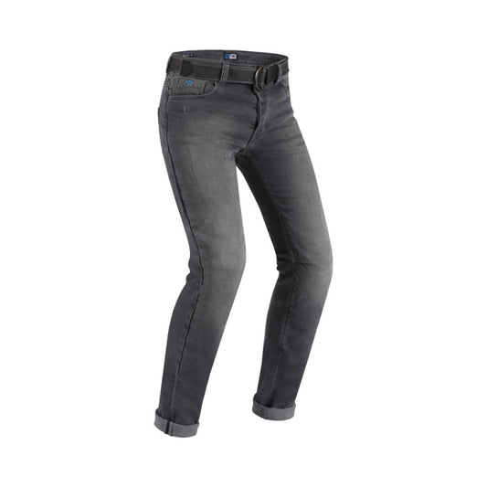 Pantalón Tejano PMJ Cafe Racer Gris - URA Moto