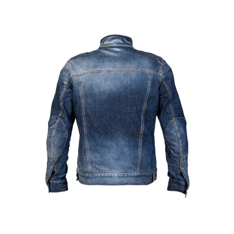 Chaqueta Vaquera PMJ West Azul Gastado - URA Moto