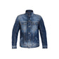 Chaqueta Vaquera PMJ West Azul Gastado - URA Moto