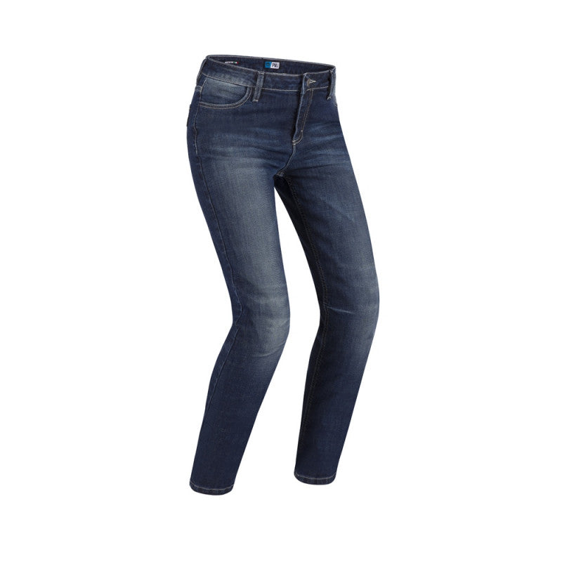 Pantalón Tejano PMJ Mujer New Rider Azul - URA Moto