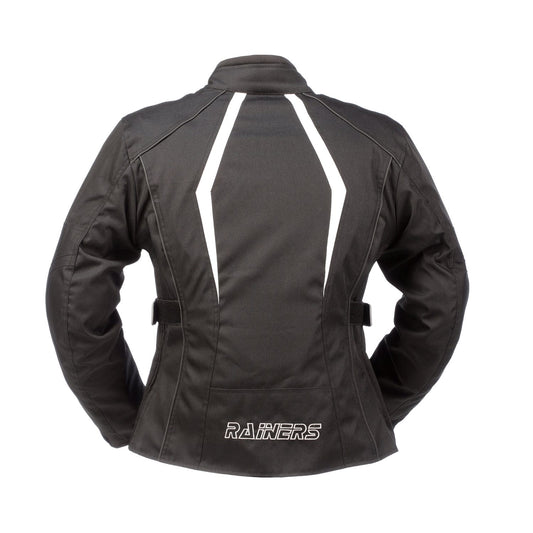 Chaqueta Mujer Invierno Moto Rainers Selena Negra - URA Moto