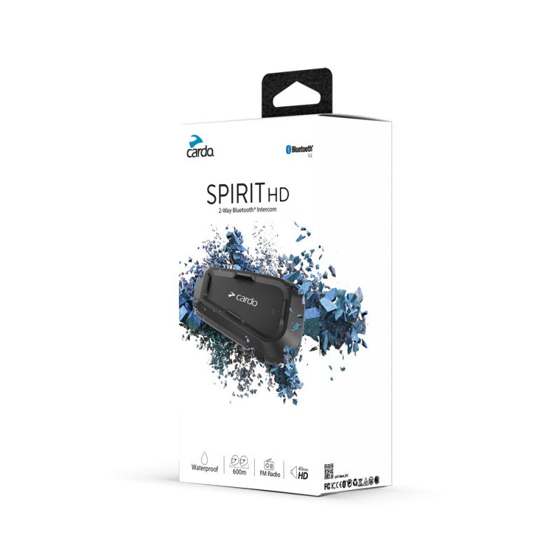 Intercomunicador Moto Cardo Spirit HD - URA Moto